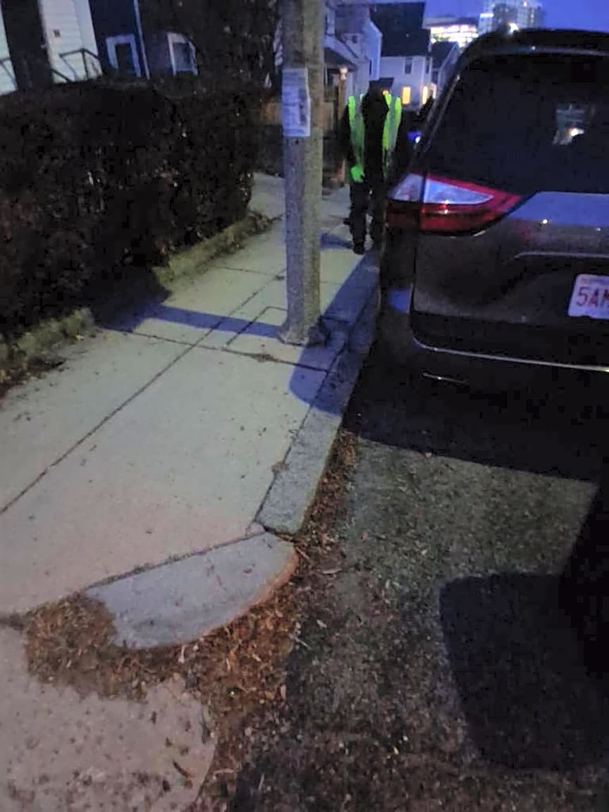 Image submitted with report