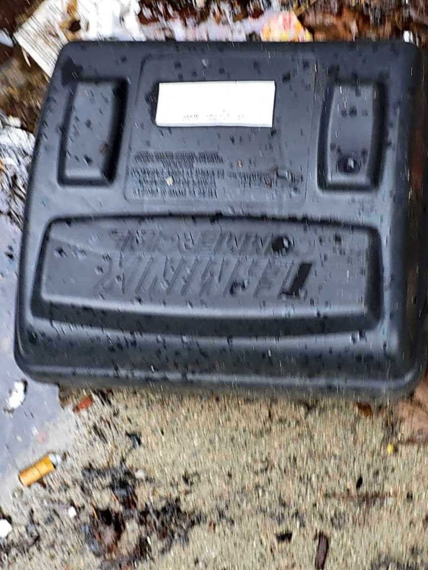 Image submitted with report
