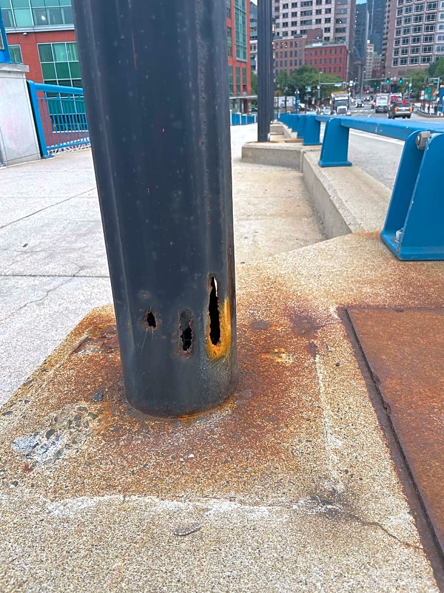 Image submitted with report