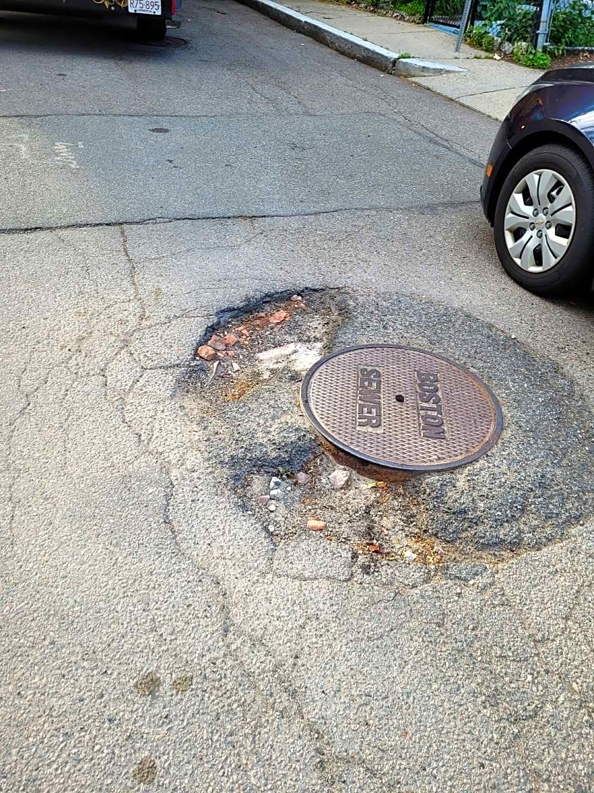 Image submitted with report