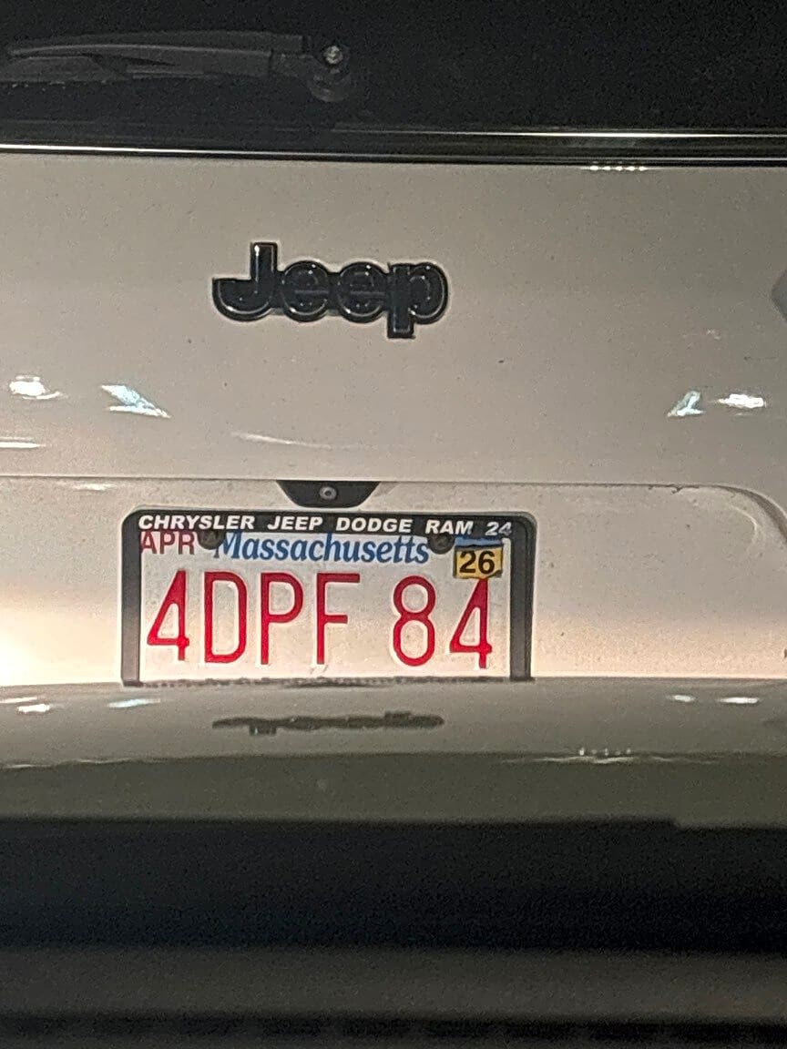 Image submitted with report