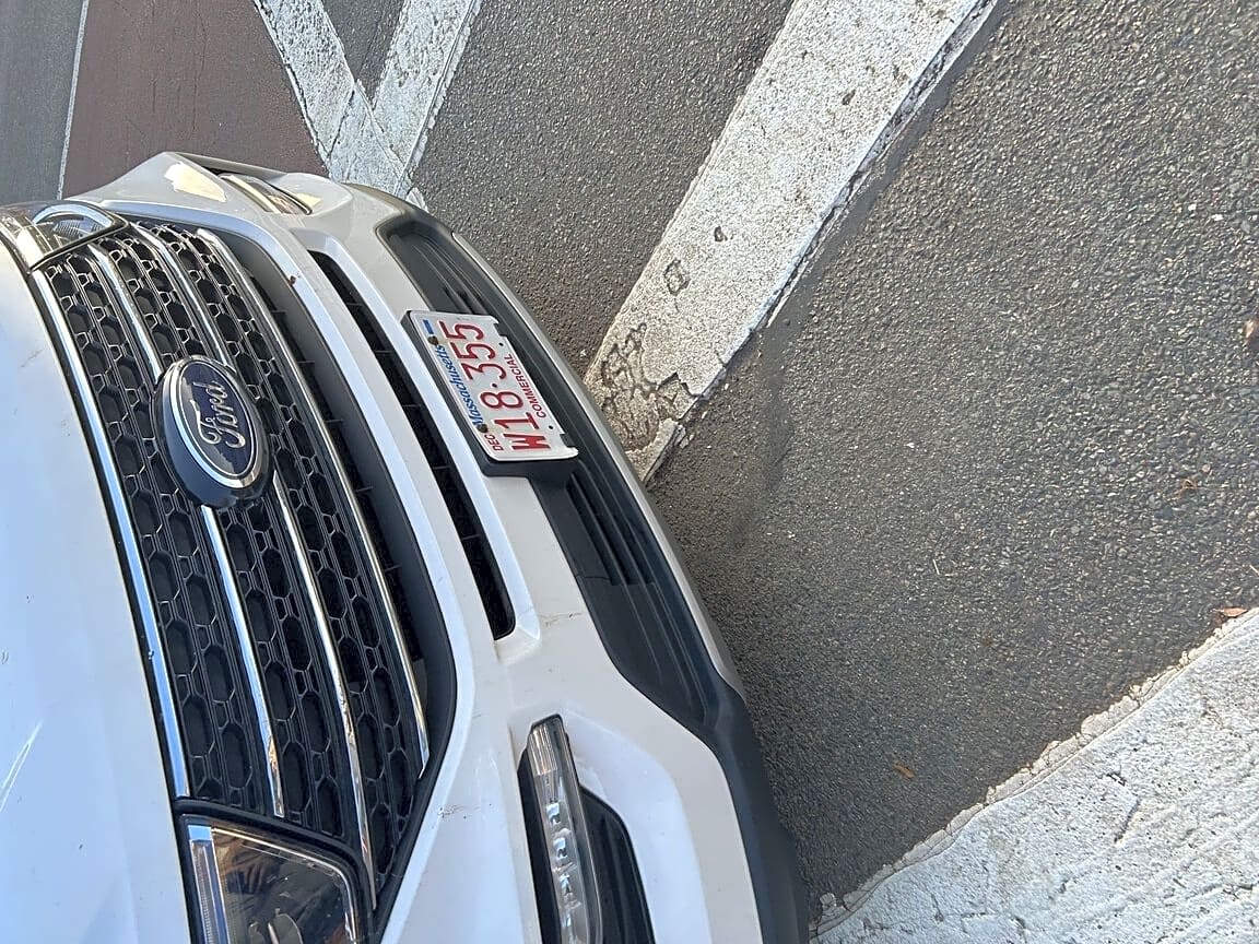 Image submitted with report