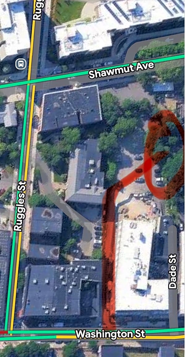 Image submitted with report