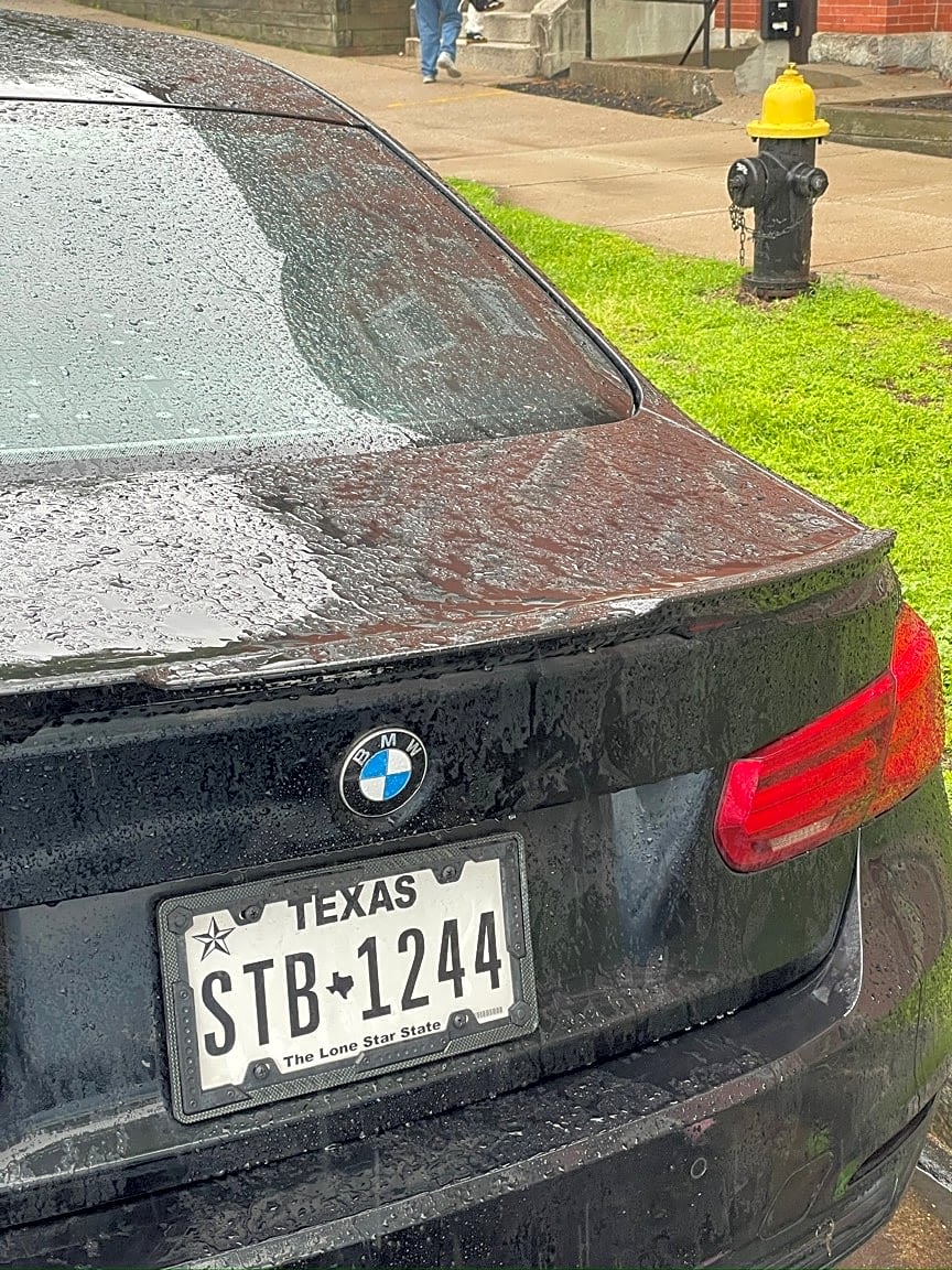 Image submitted with report