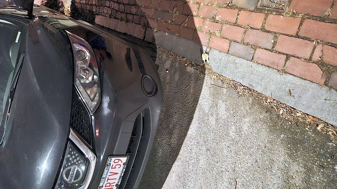 Image submitted with report