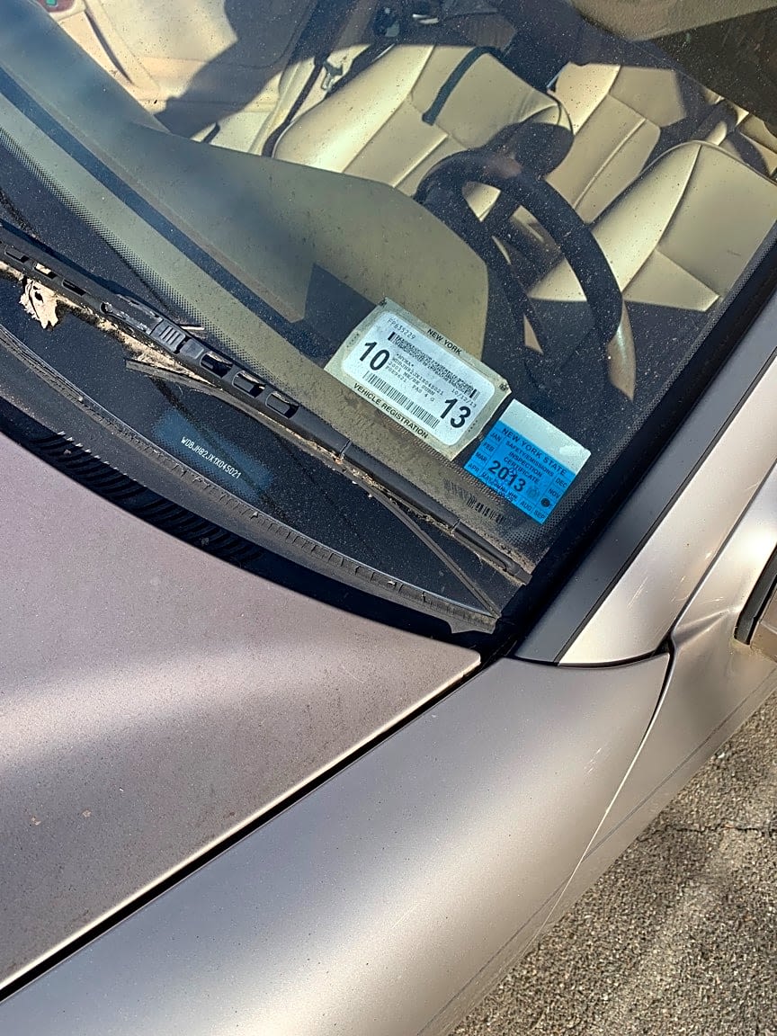 Image submitted with report