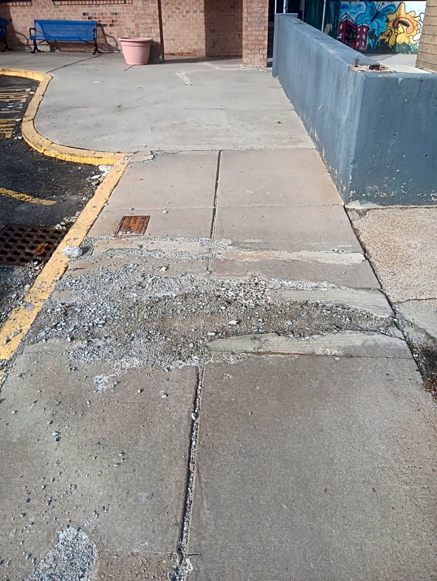 Image submitted with report