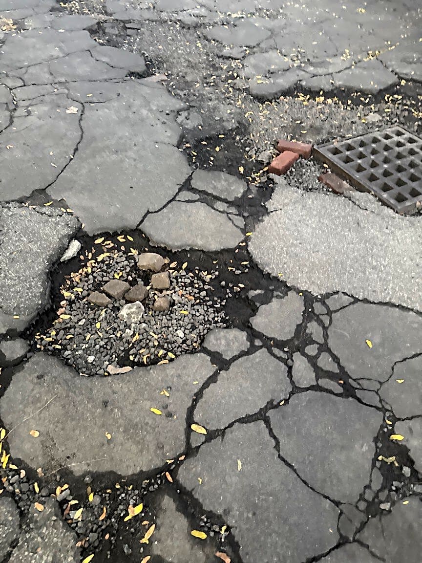 Image submitted with report