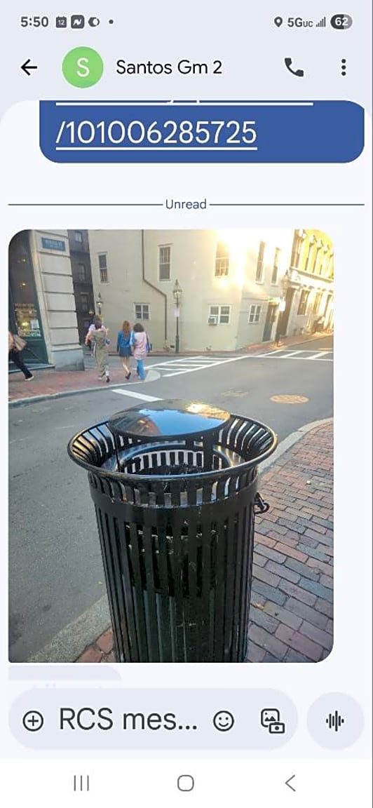 Image submitted with report