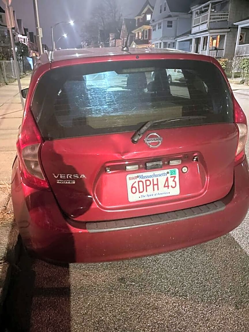 Image submitted with report