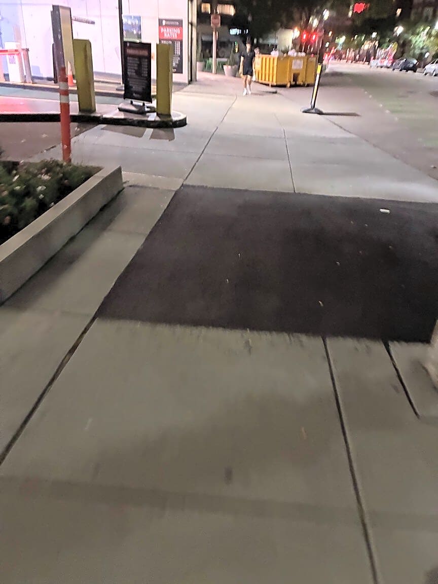 Image submitted with report