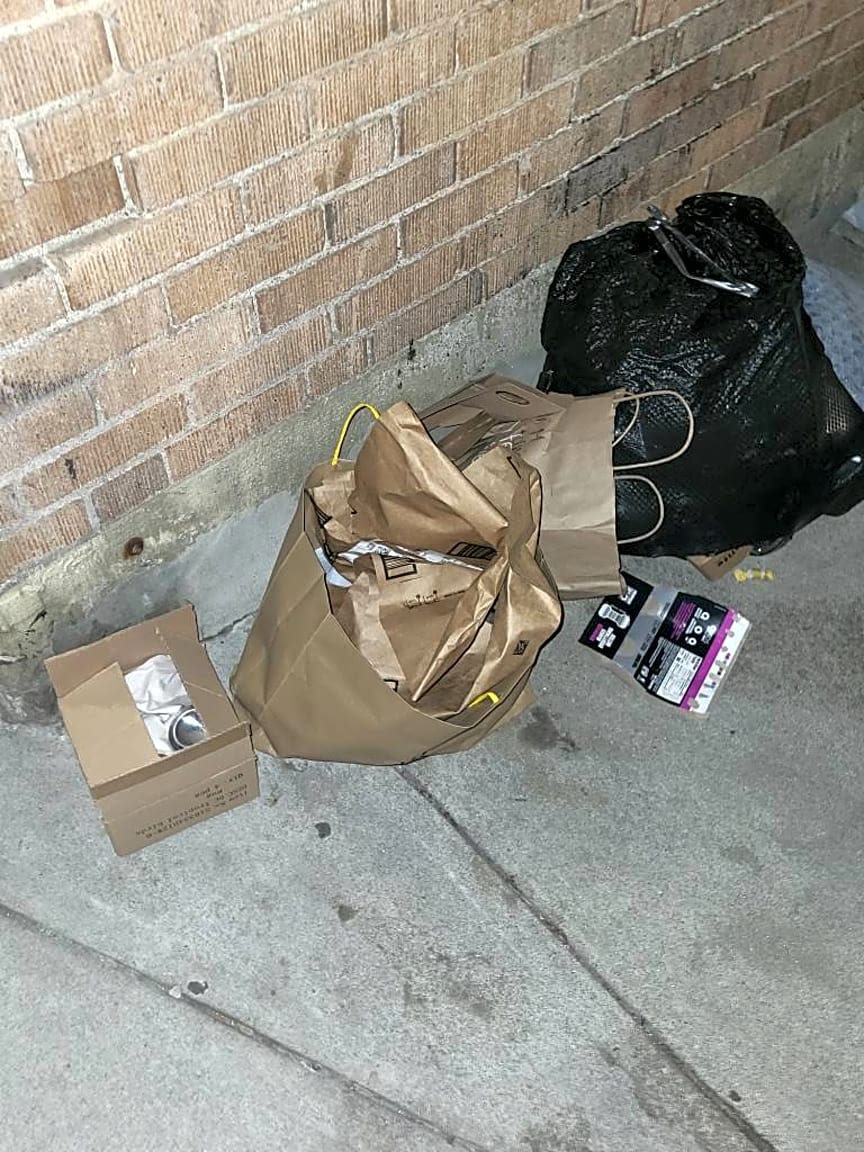 Image submitted with report