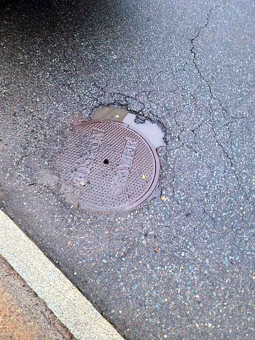 Image submitted with report
