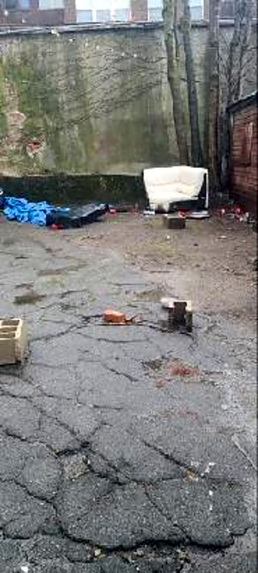 Image submitted with report