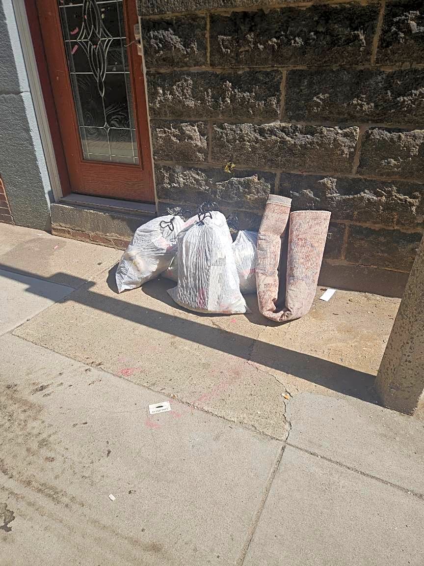 Image submitted with report