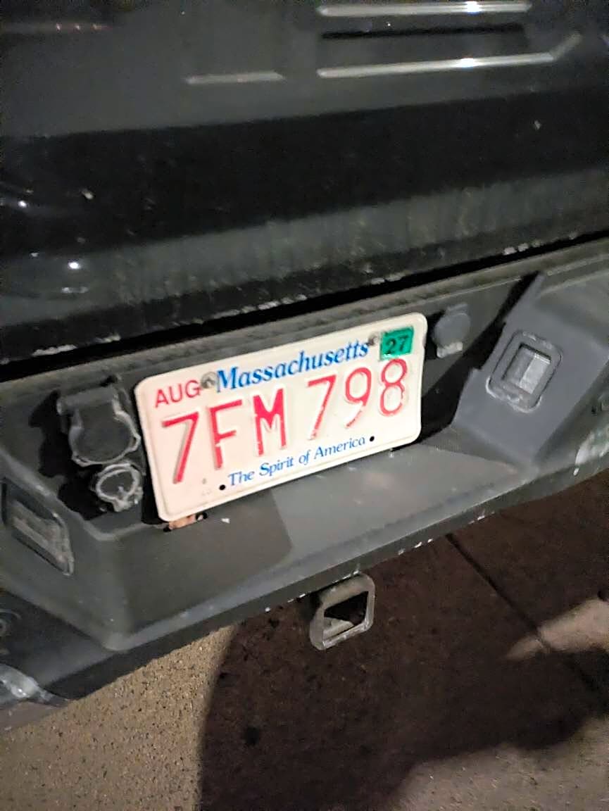 Image submitted with report