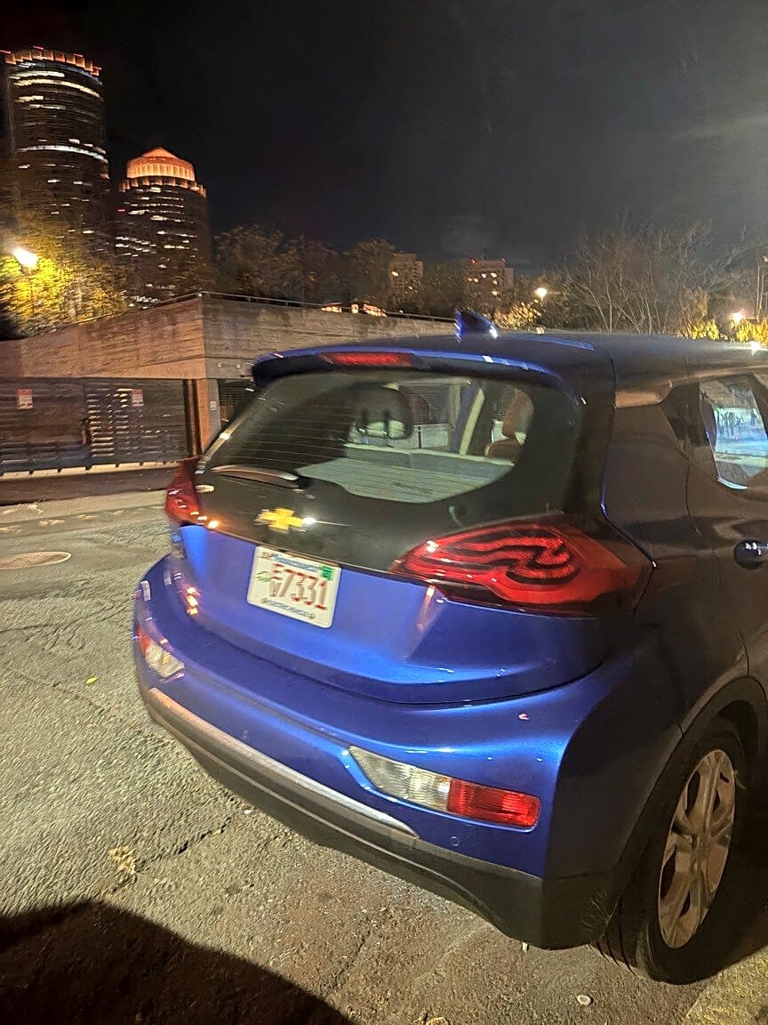 Image submitted with report