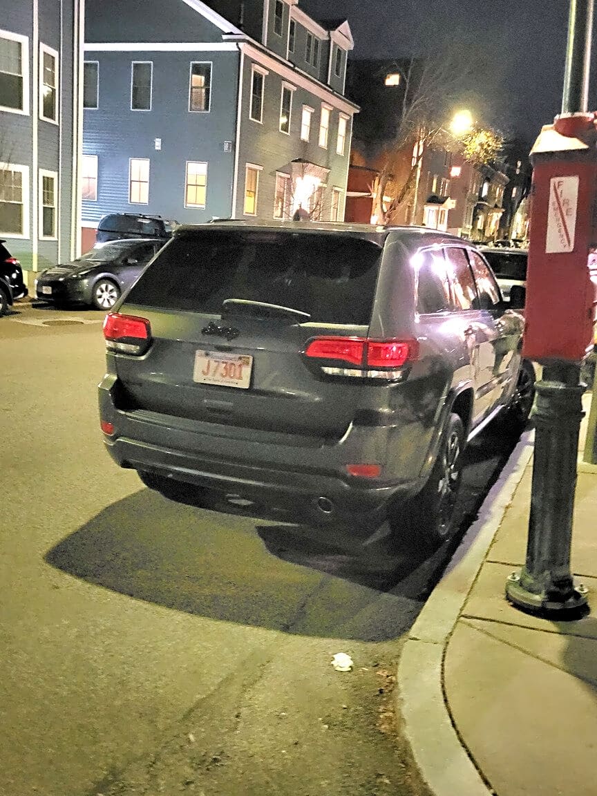 Image submitted with report