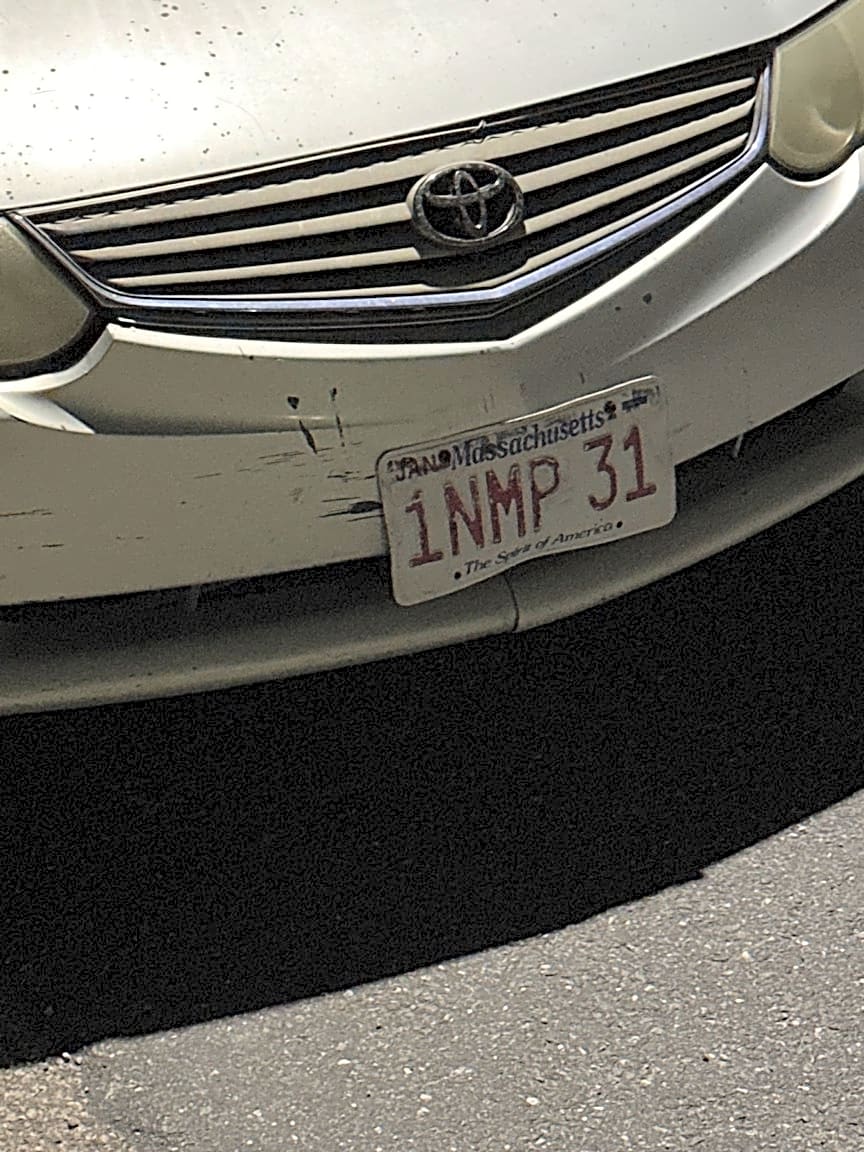 Image submitted with report