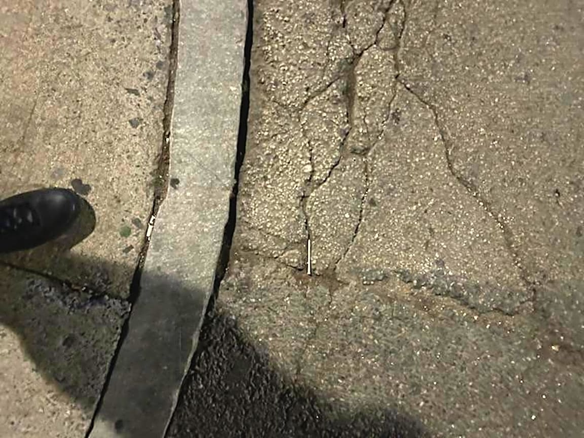 Image submitted with report