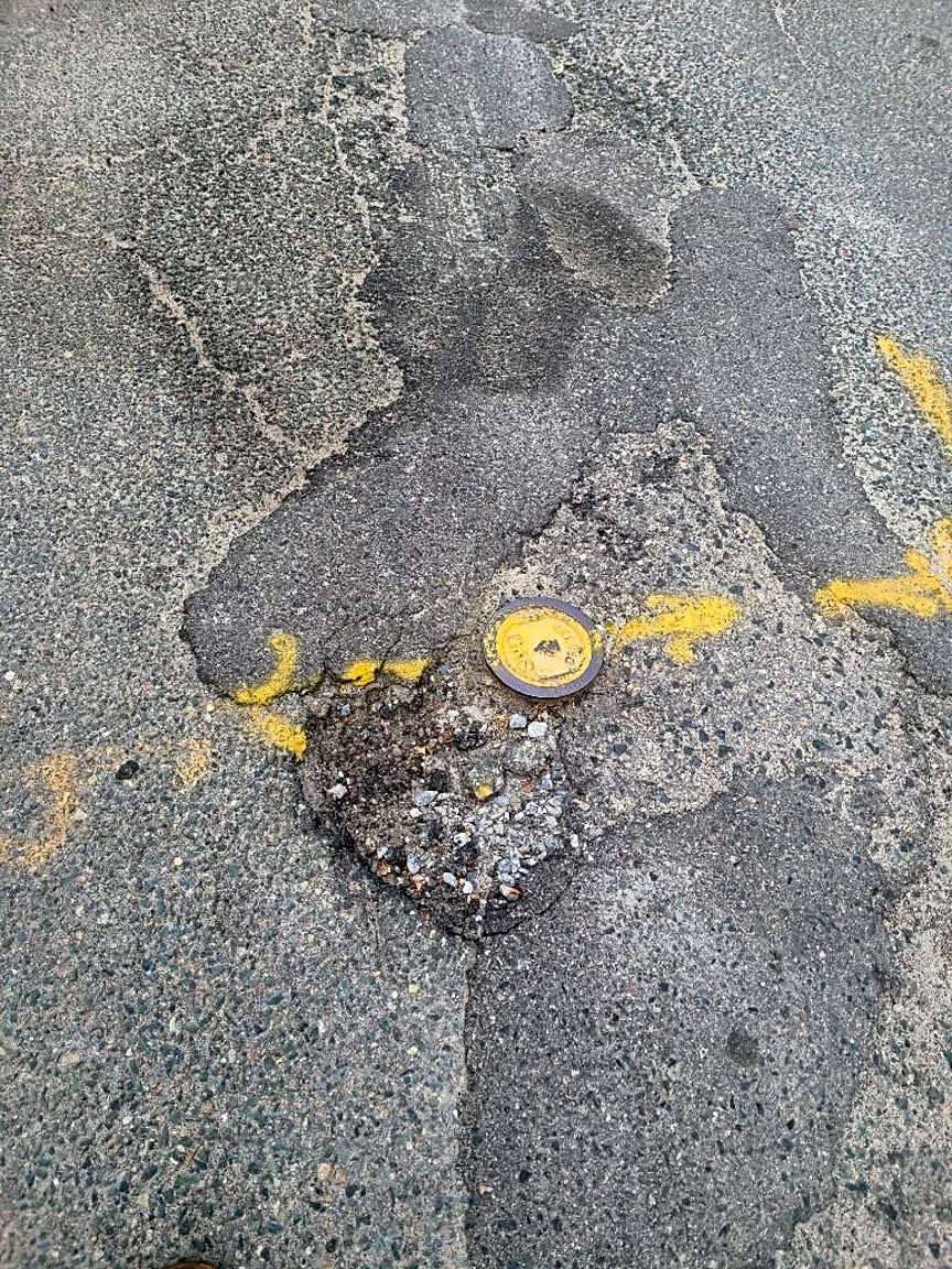 Image submitted with report