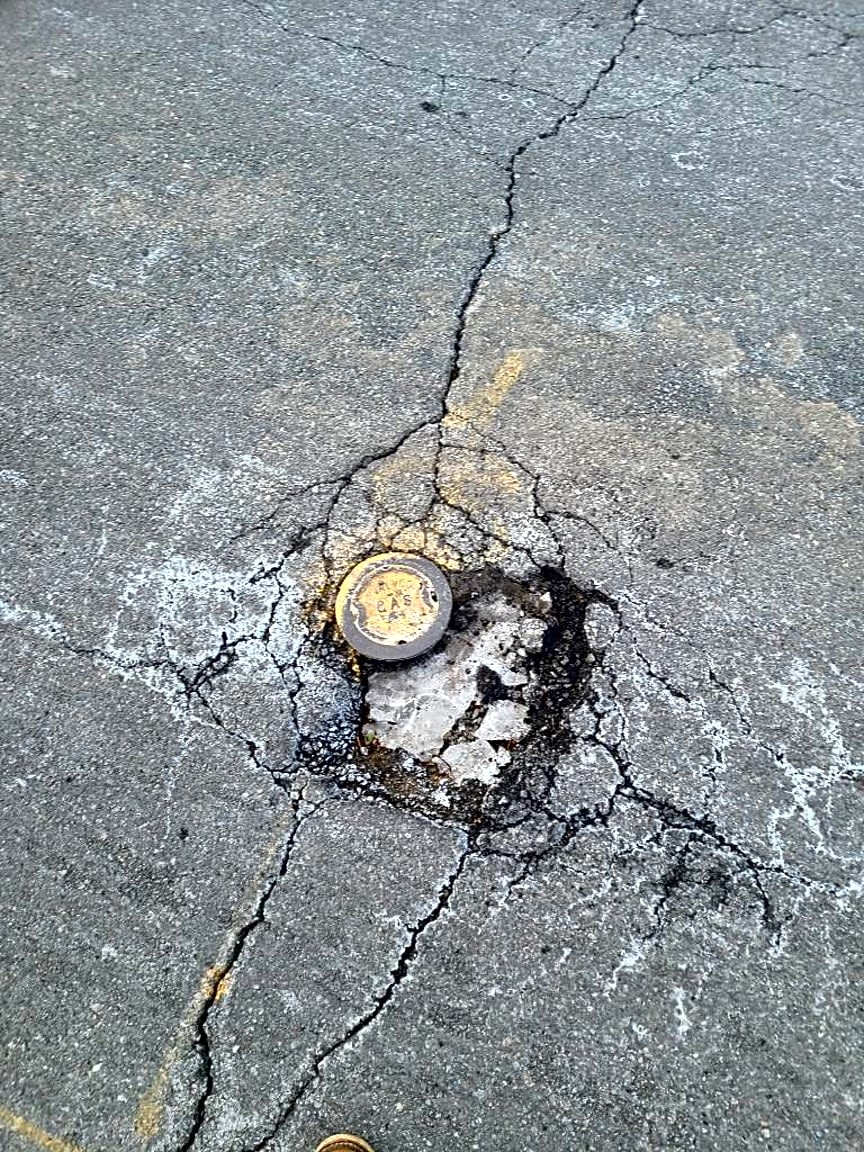 Image submitted with report