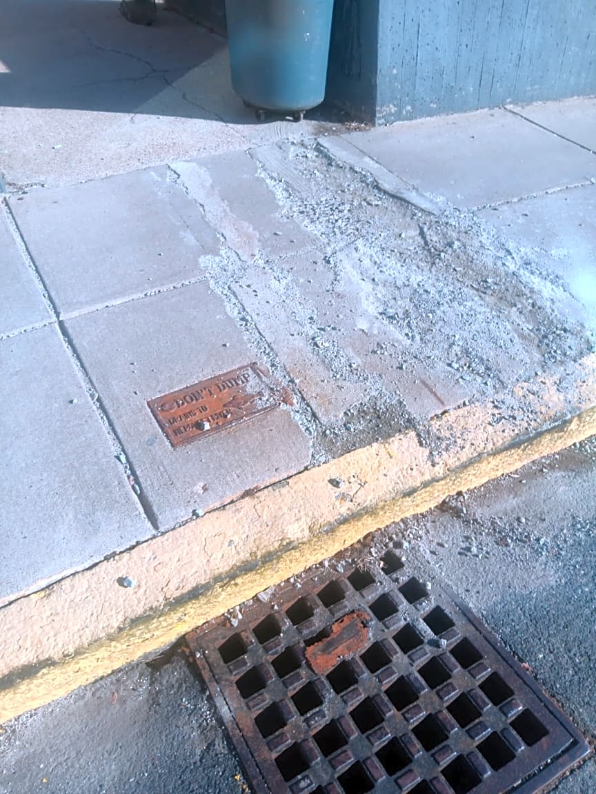 Image submitted with report