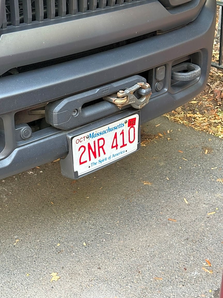 Image submitted with report