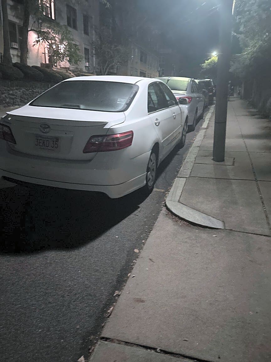 Image submitted with report