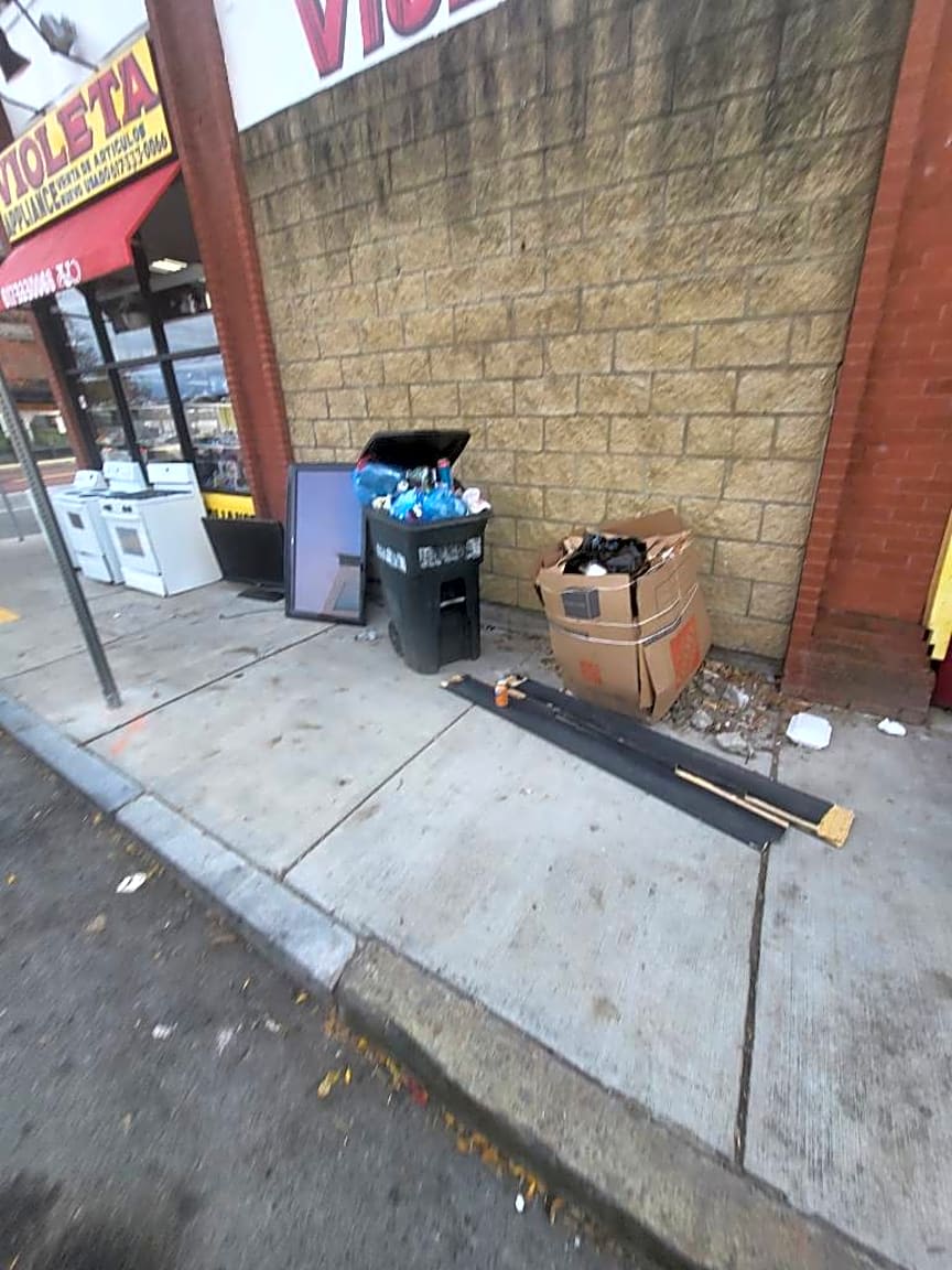 Image submitted with report