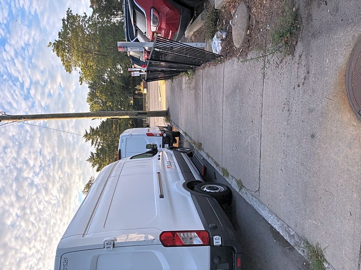 Image submitted with report