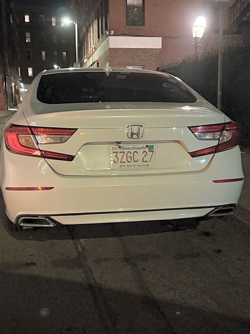 Image submitted with report