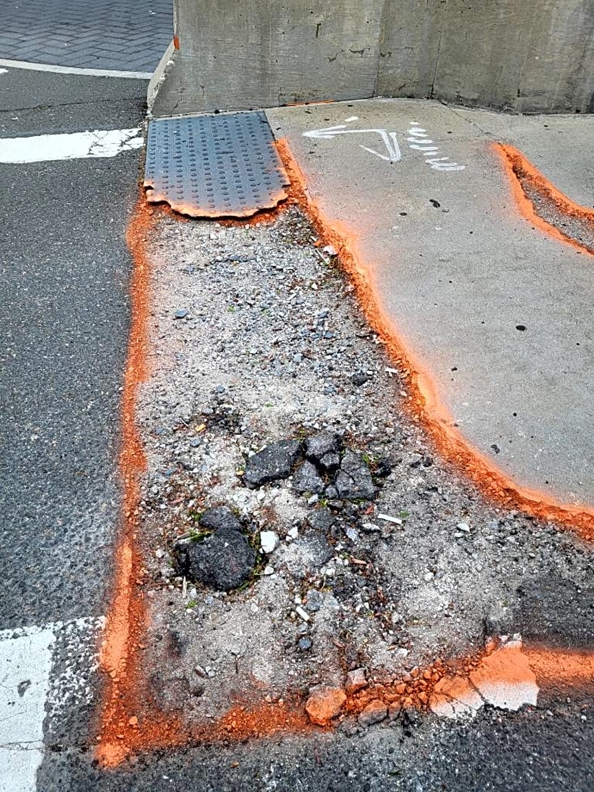 Image submitted with report