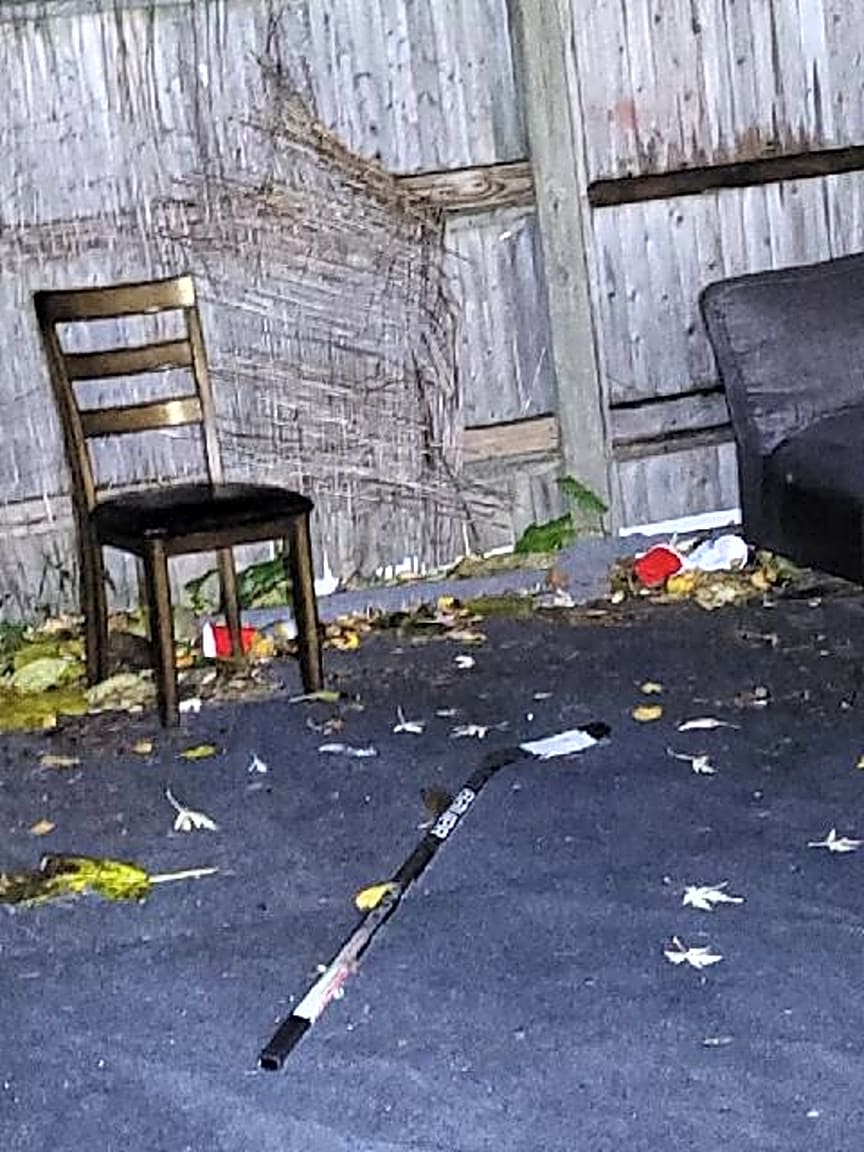 Image submitted with report