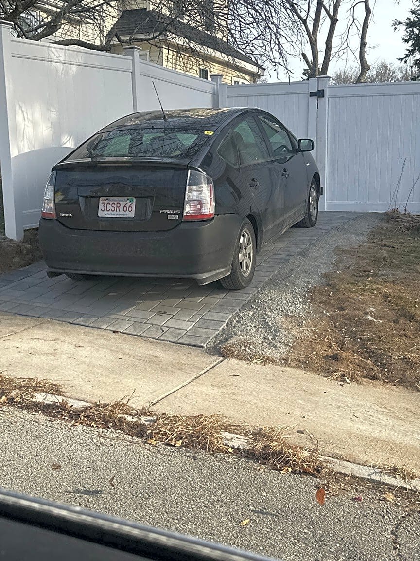 Image submitted with report