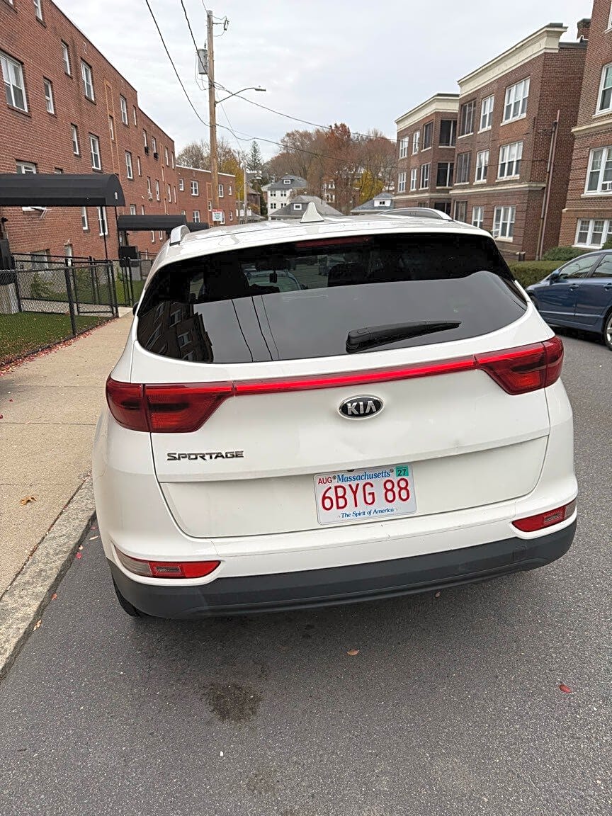 Image submitted with report