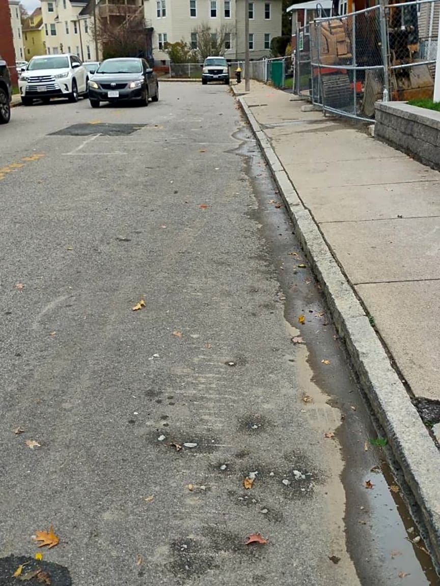 Image submitted with report