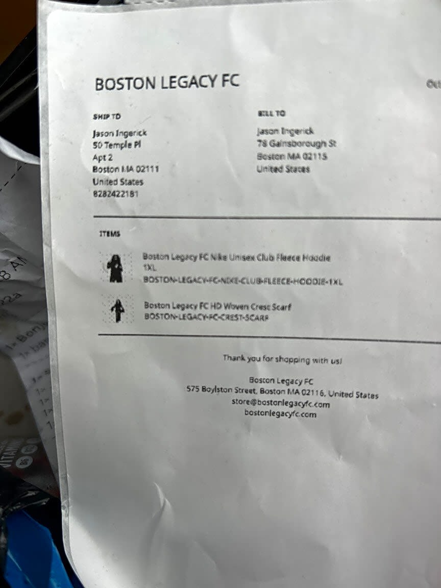 Image submitted with report