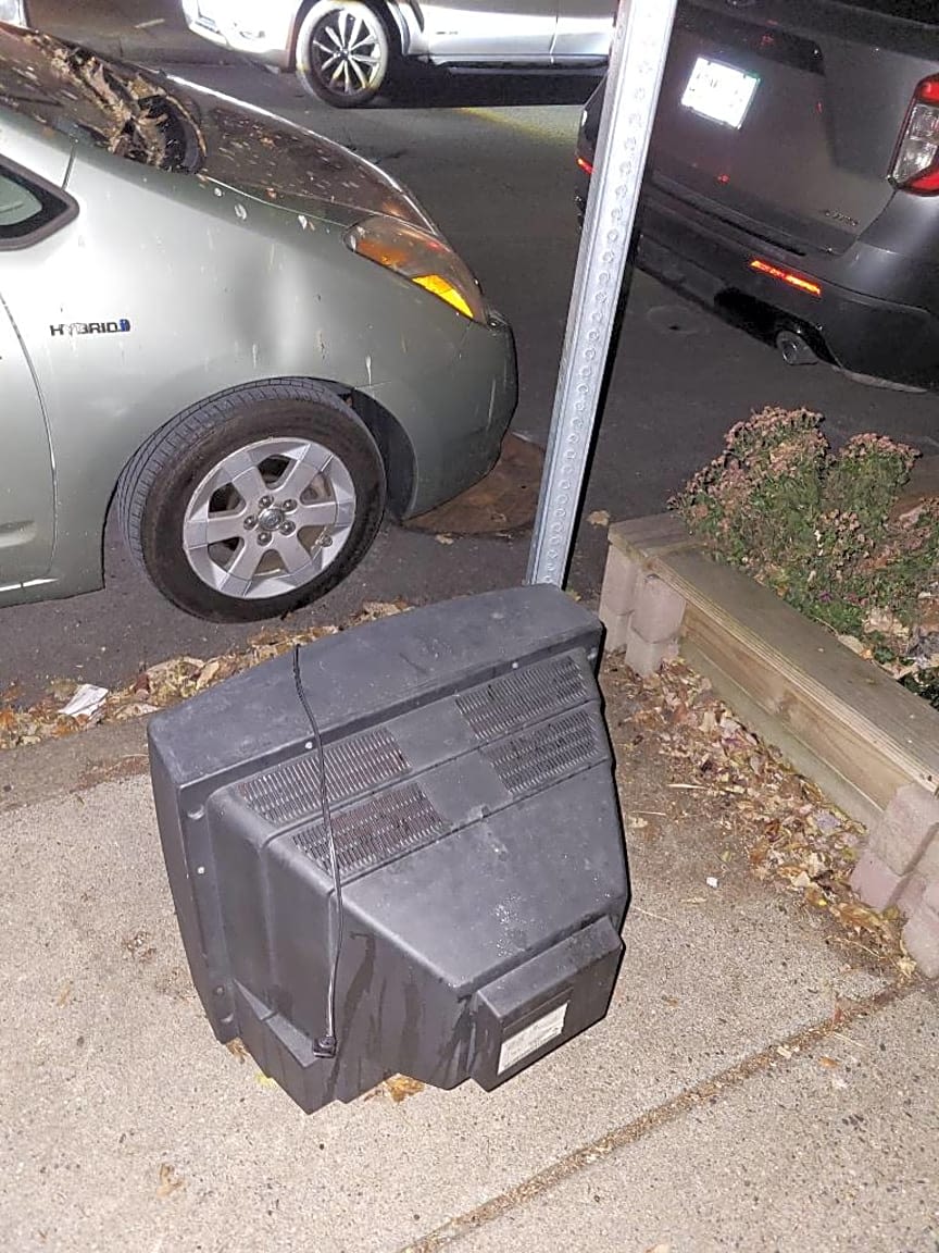 Image submitted with report