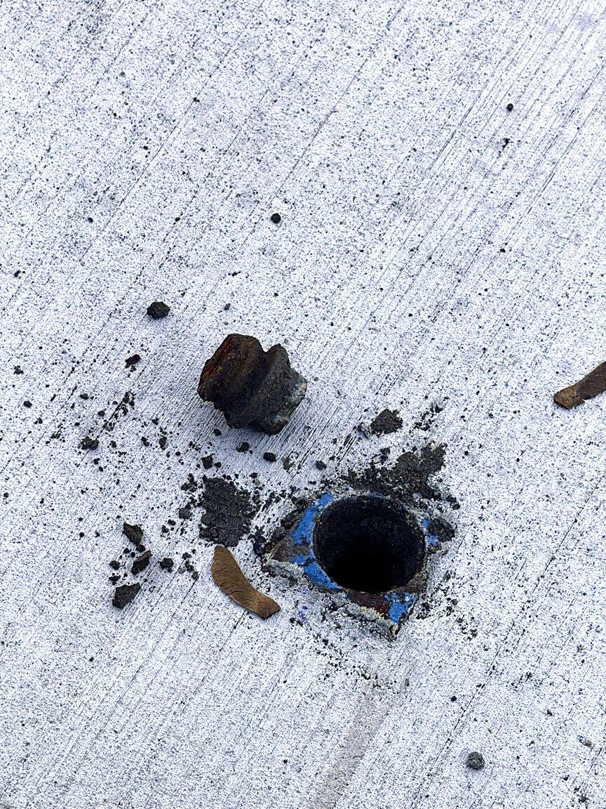 Image submitted with report