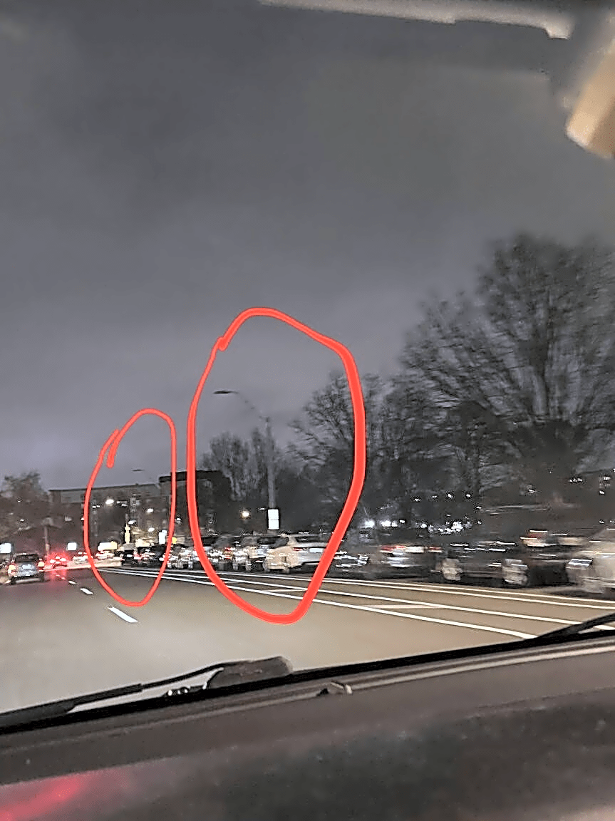 Image submitted with report