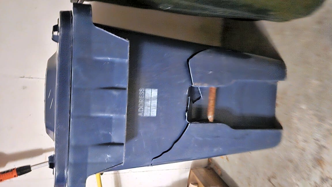 Image submitted with report