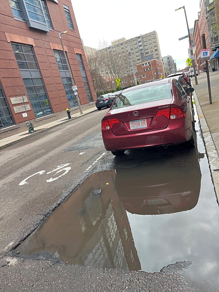 Image submitted with report