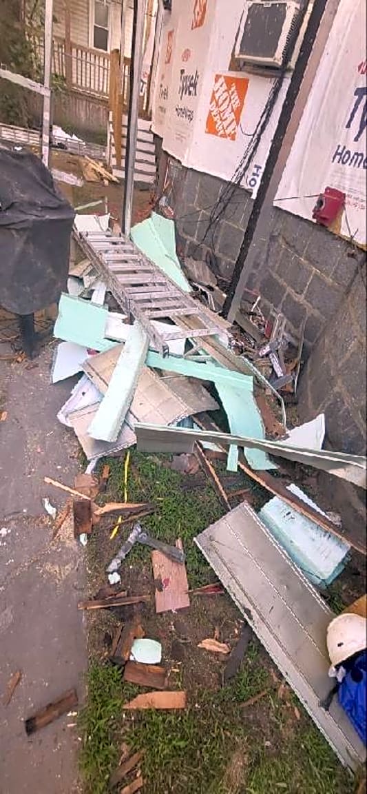 Image submitted with report