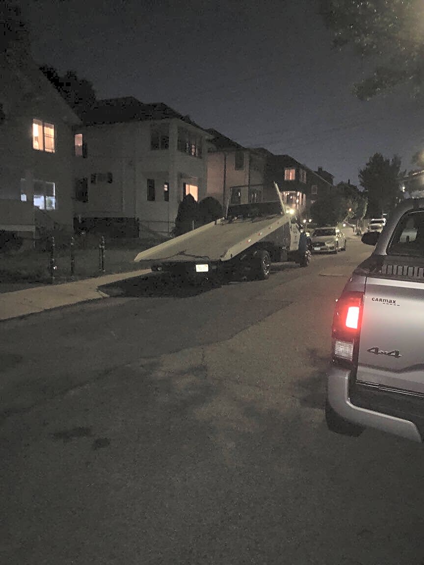 Image submitted with report