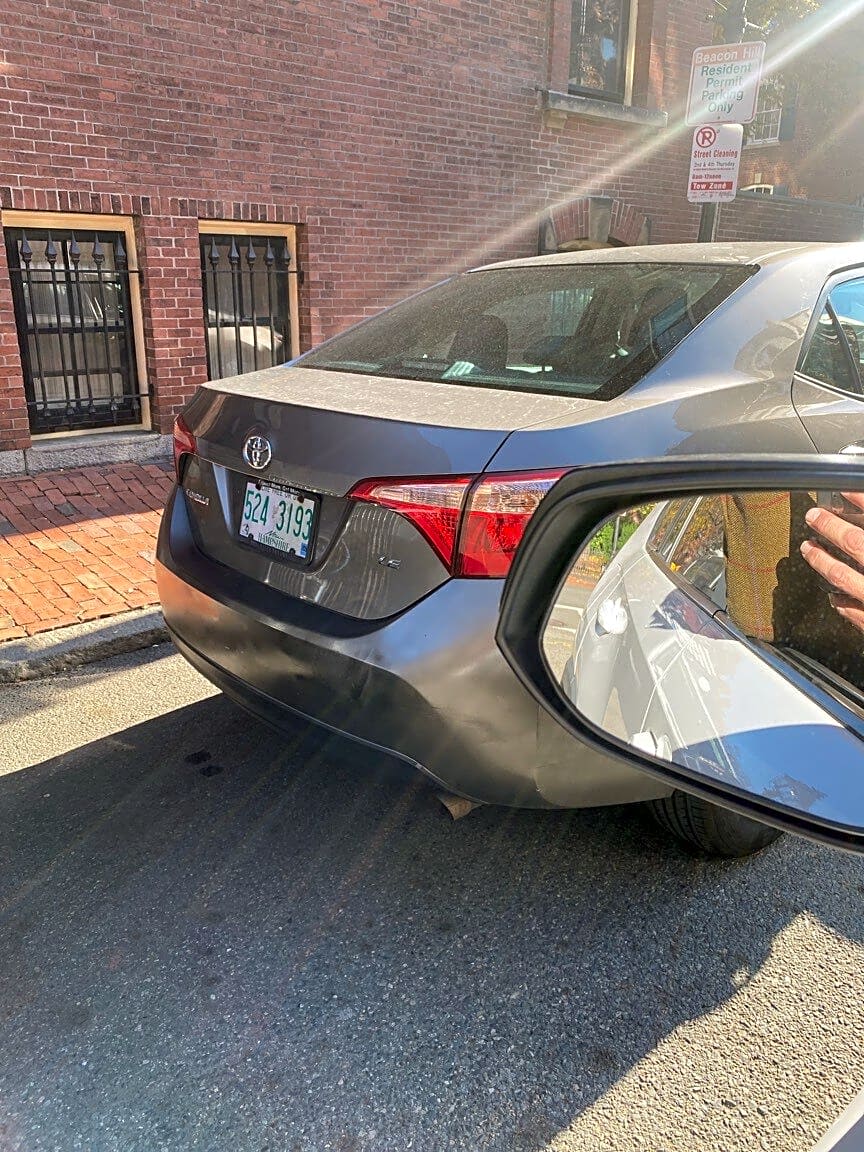 Image submitted with report