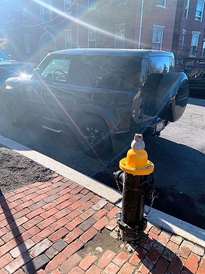 Image submitted with report