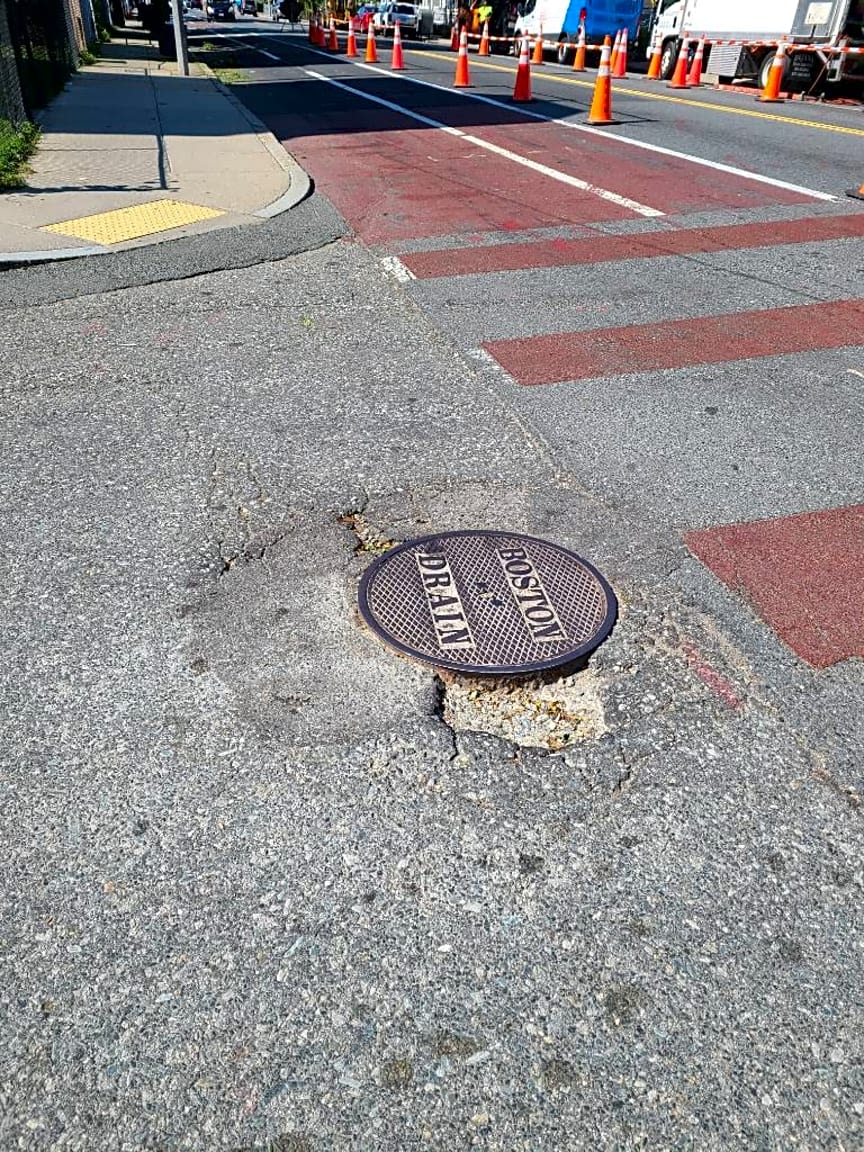 Image submitted with report