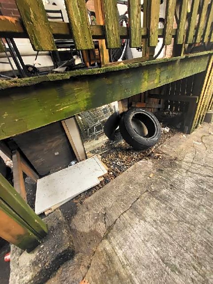 Image submitted with report