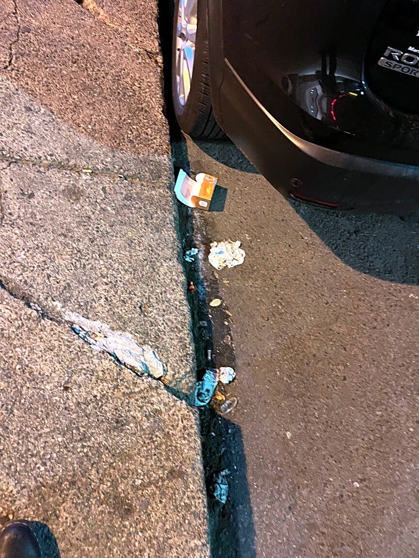 Image submitted with report